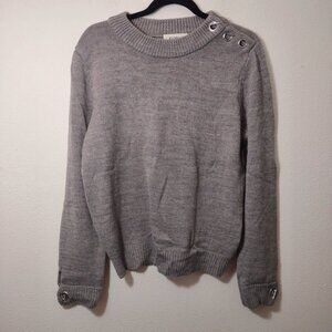 ASOS Evidnt Gray Crew Neck Sweater M